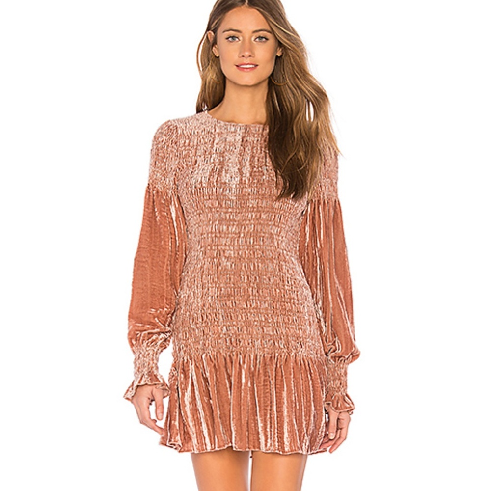 Love Shack Fancy Scarlett Mini Dress